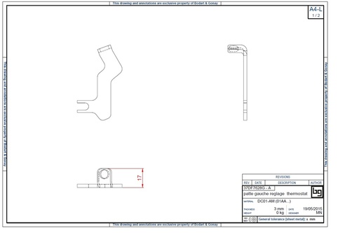 [37DF7628G] me PATTE REGLAGE BOOST CONCEPT
