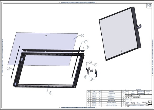 [37DF76140] PORTE MONTEE CONCEPT 790 DFetSF