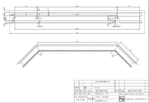 [2774P024] CONTREPORTE SOUDEE PRISMA