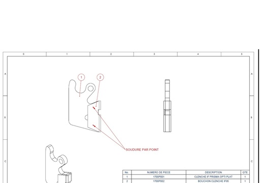 [1774P006] CLENCHE INFIRE 95
