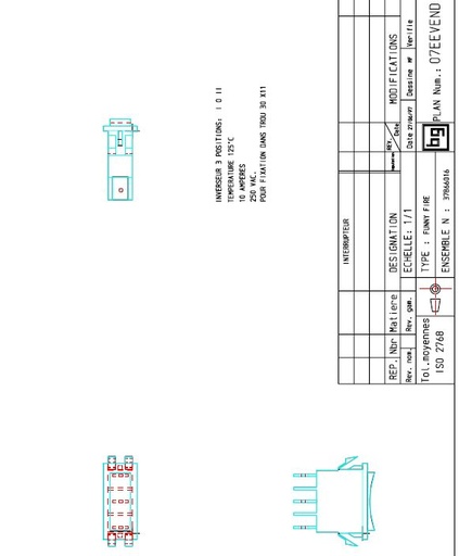[07EEVEND] INT.UNIP.204 B5 NN+G004B APEM