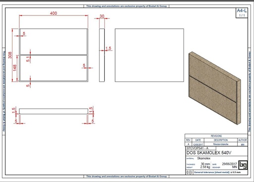 [07CVOP541] DOS SKAMOLEX  CONCEPT 540 V  SF