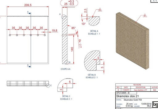[07CVJ005] SKAMOLEX DOS 21 IF EASY 740-810-950