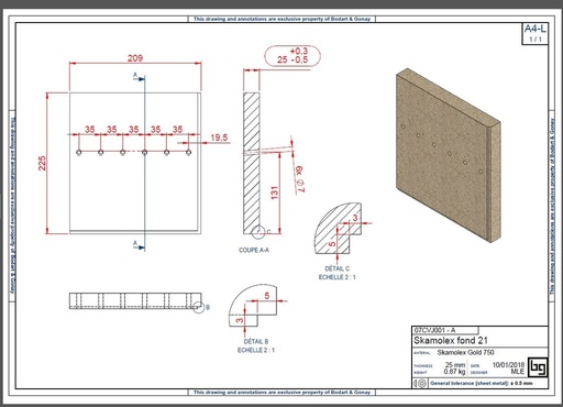 [07CVJ001] SKAMOLEX DOS 21 IF NEO 600-670