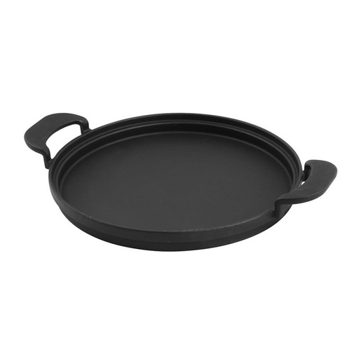 [012.10.00.006] Poele a frire en fonte Noir