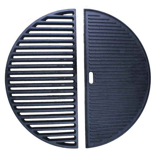 [002.02.22.005] Grille en fonte - demi-lune / plancha - 55/57