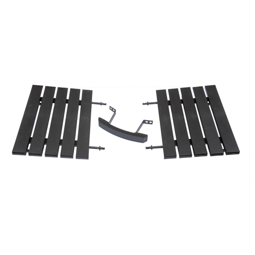 [091.35.01.XL60] Tables d'appoint + poignée noire Kamado XL60